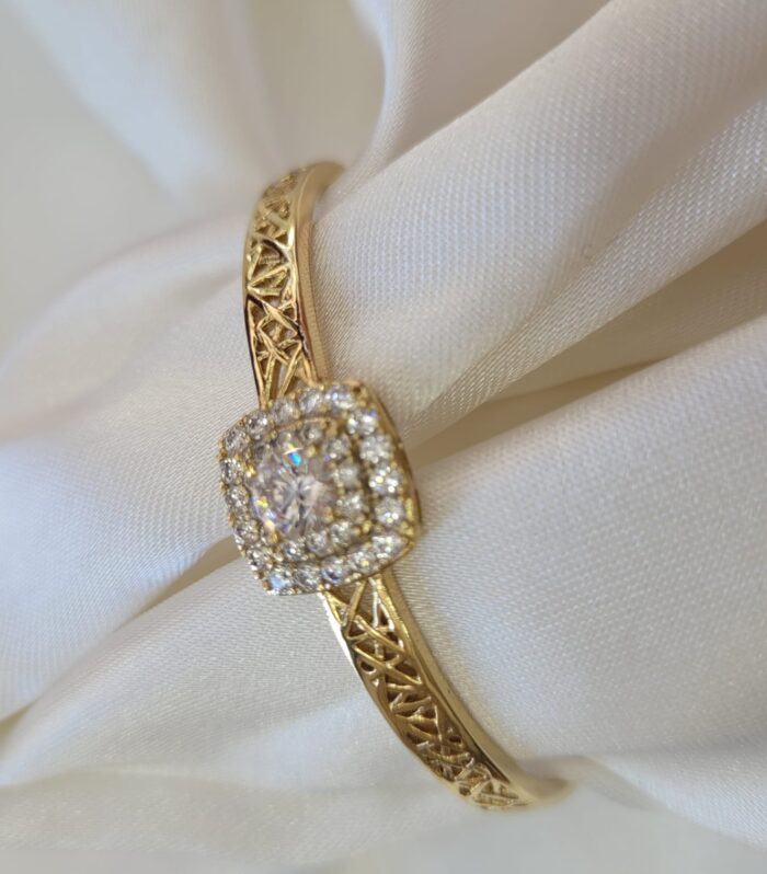 ÇELİK KRİSTAL TAŞLI  PREMIUM KELEPÇE